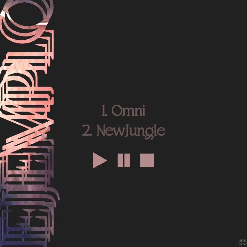 Ejemplo (Music album player)